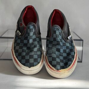 Vans | J. Crew Boys Slip On Sneakers - Size 13